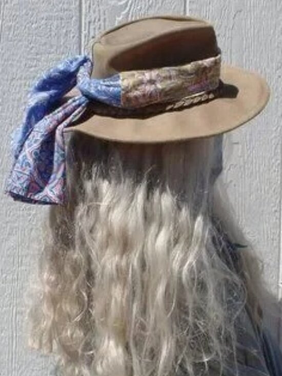 Hand Crafted Accessories - Hand Crafted Upcycled Scarf